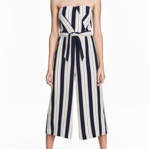 Pinstripe jumpsuit